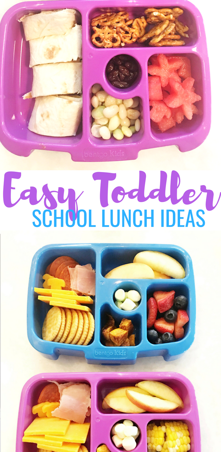 Easy Toddler School Lunch Ideas