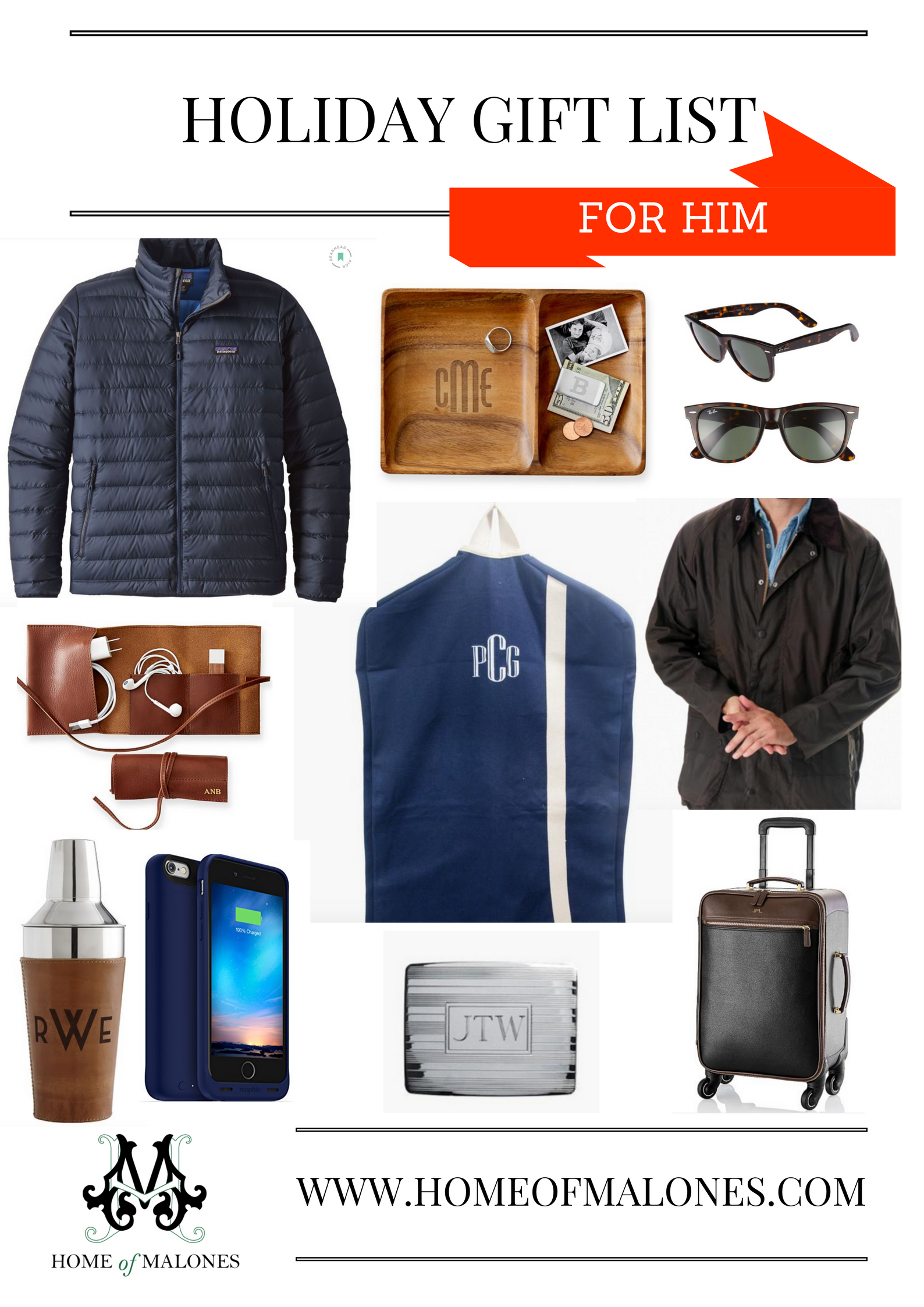 gift list for him