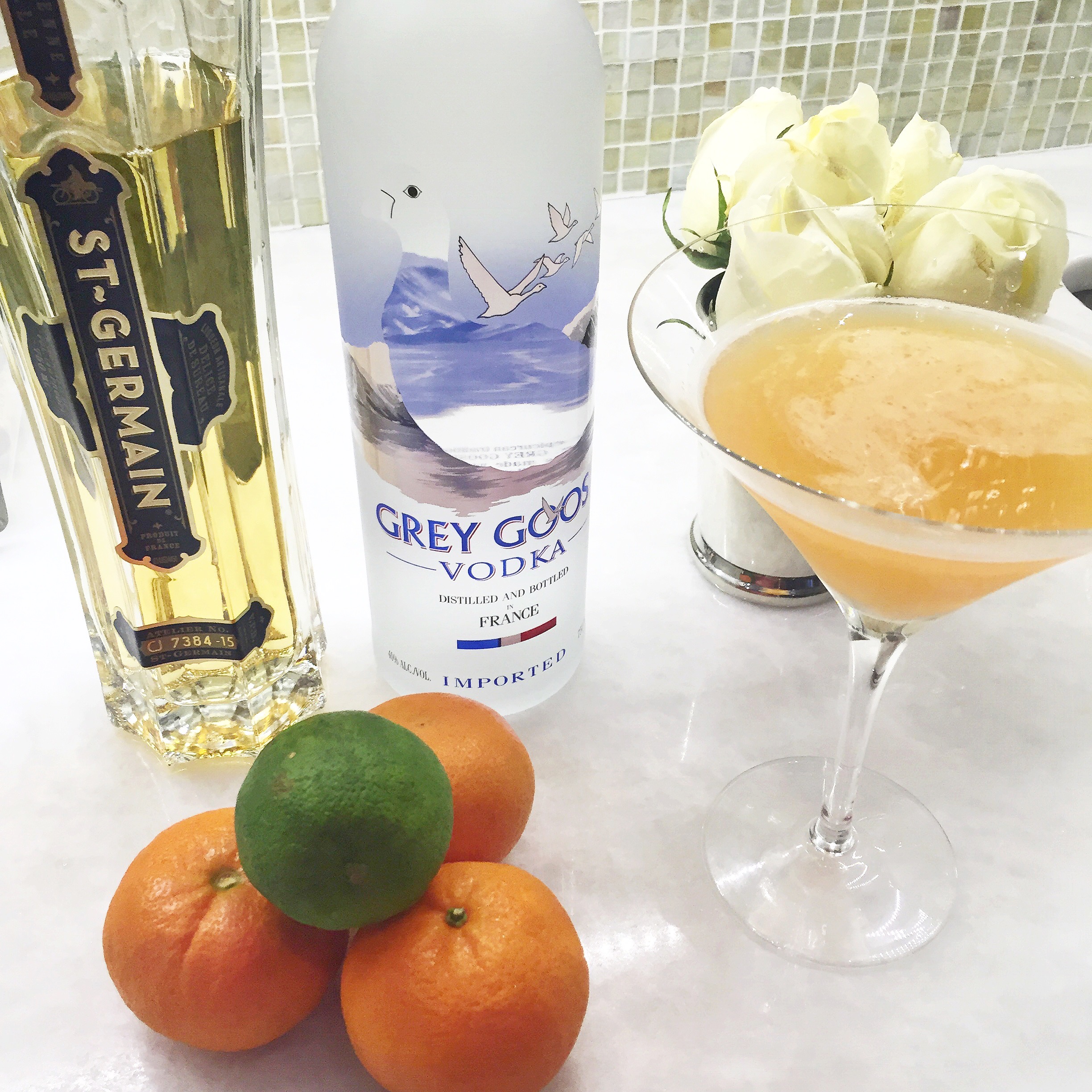 Grapefruit and Orange Martini 