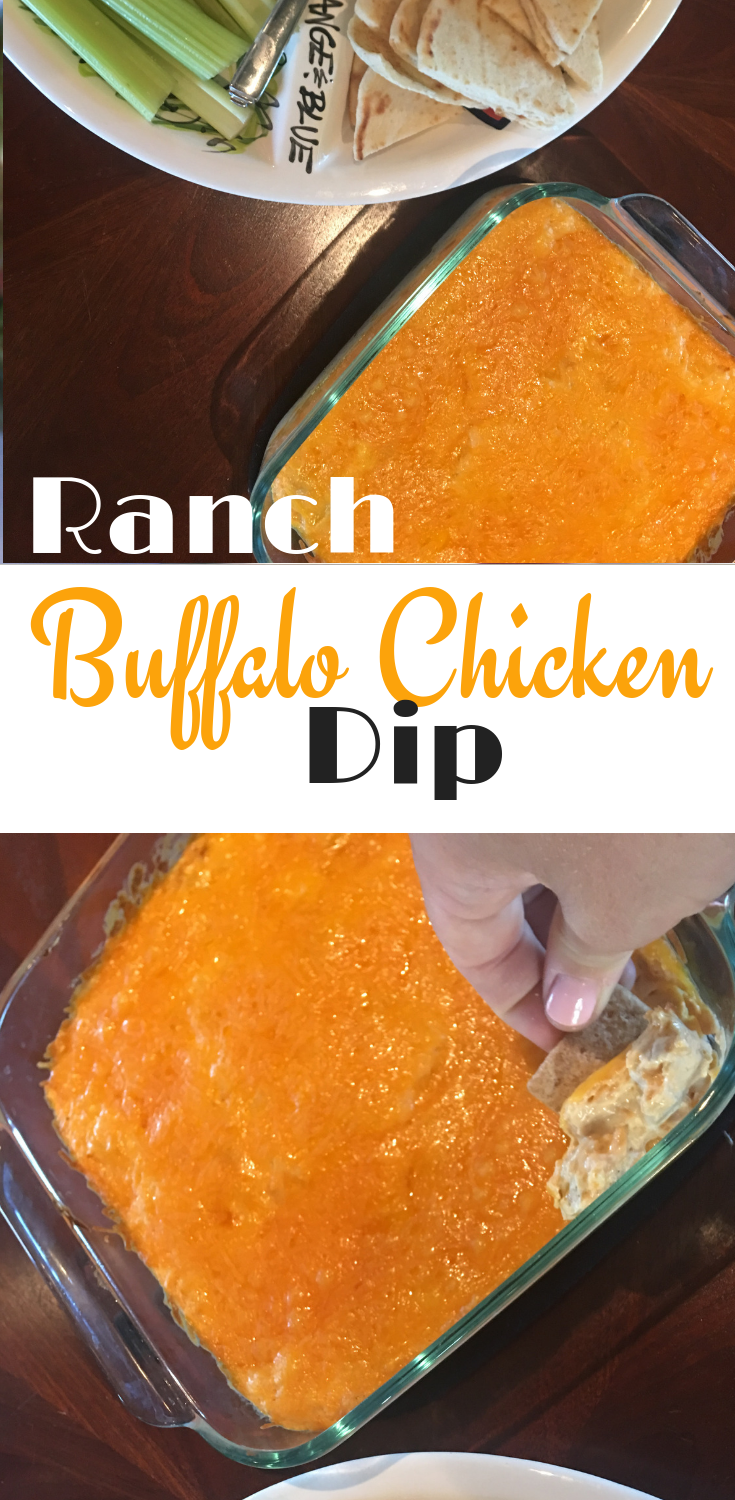 Ranch Buffalo Chicken Dip