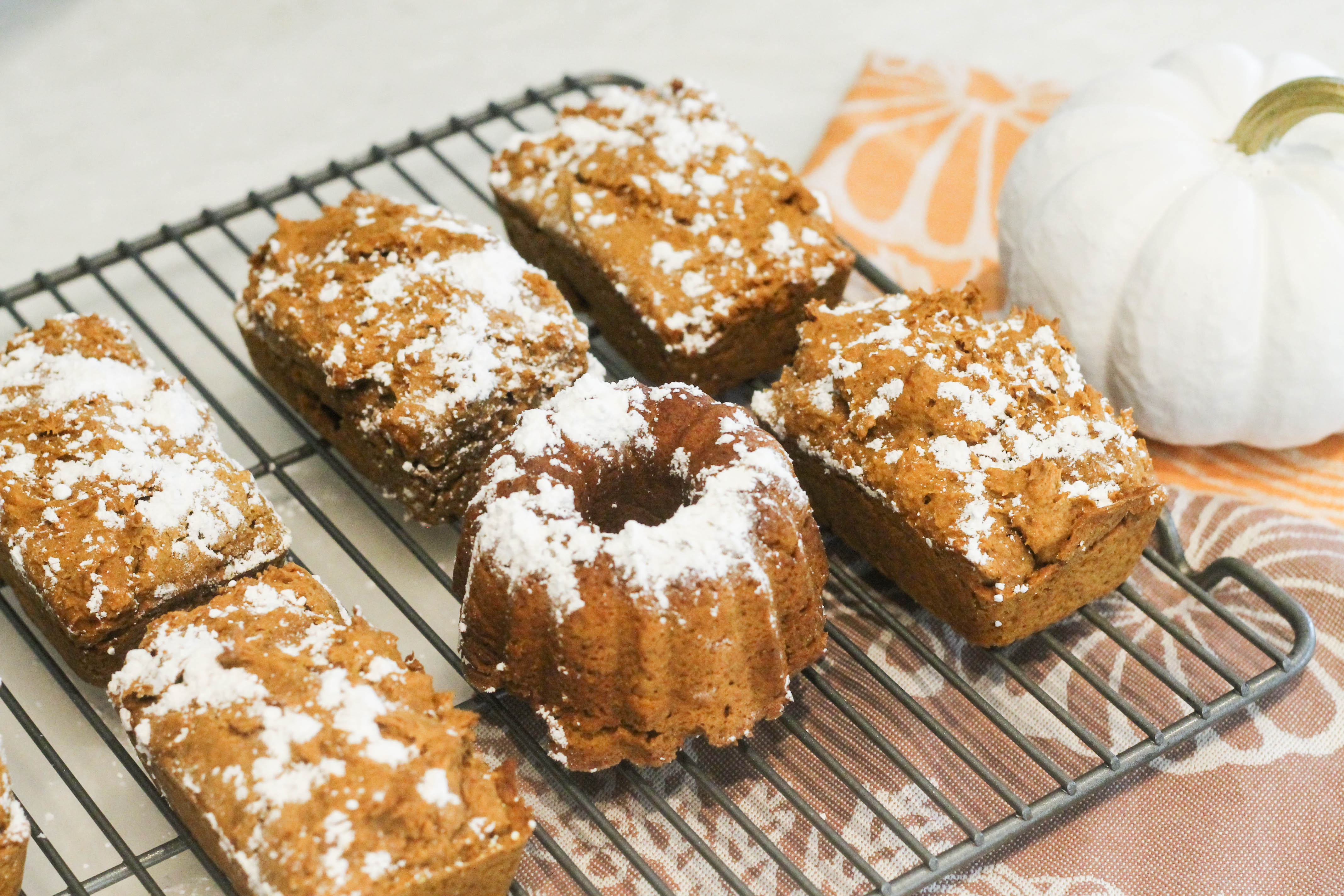 Two Ingredient Pumpkin Bread Home Of Malones