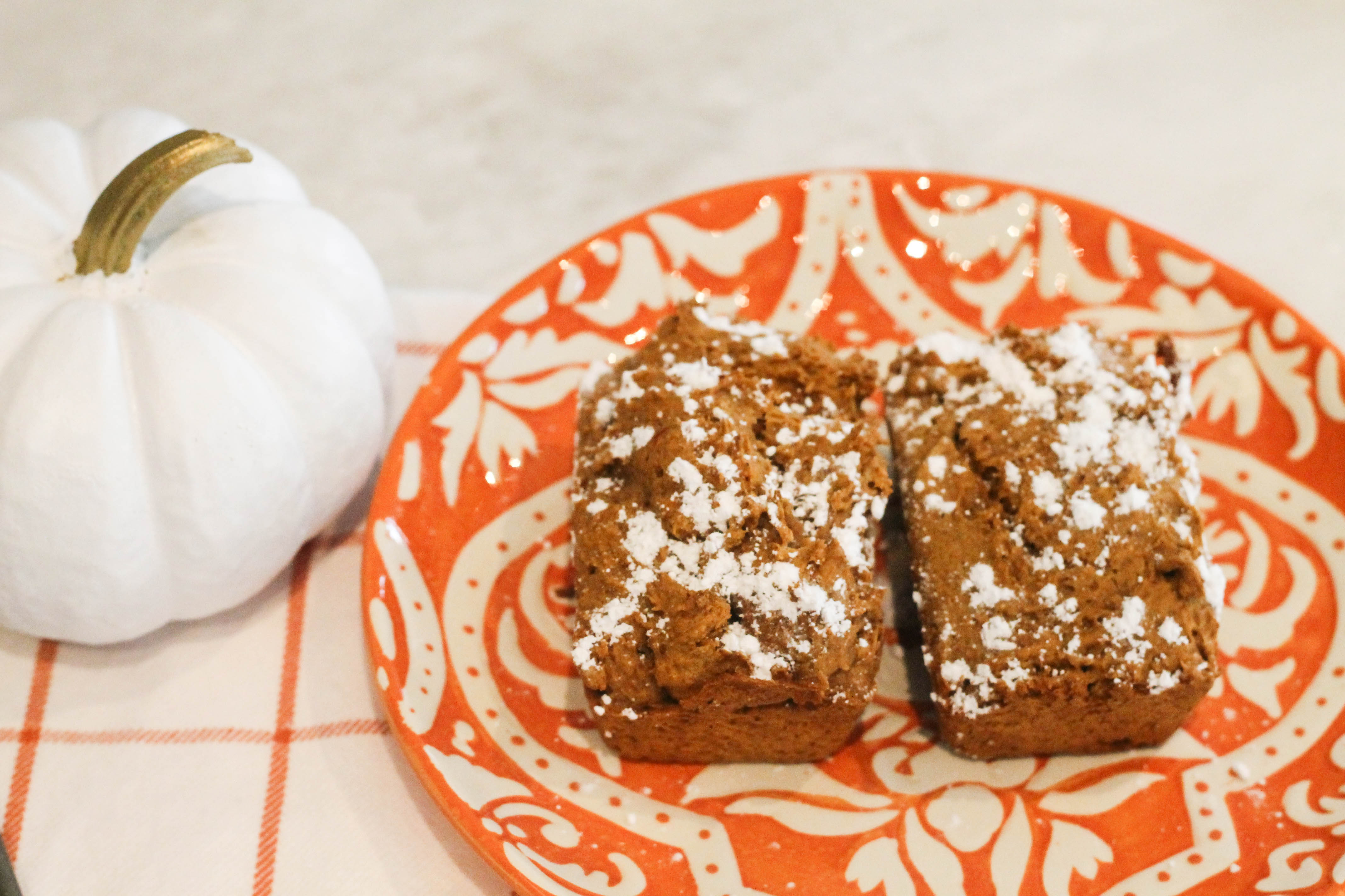 Two Ingredient Pumpkin Bread Home Of Malones