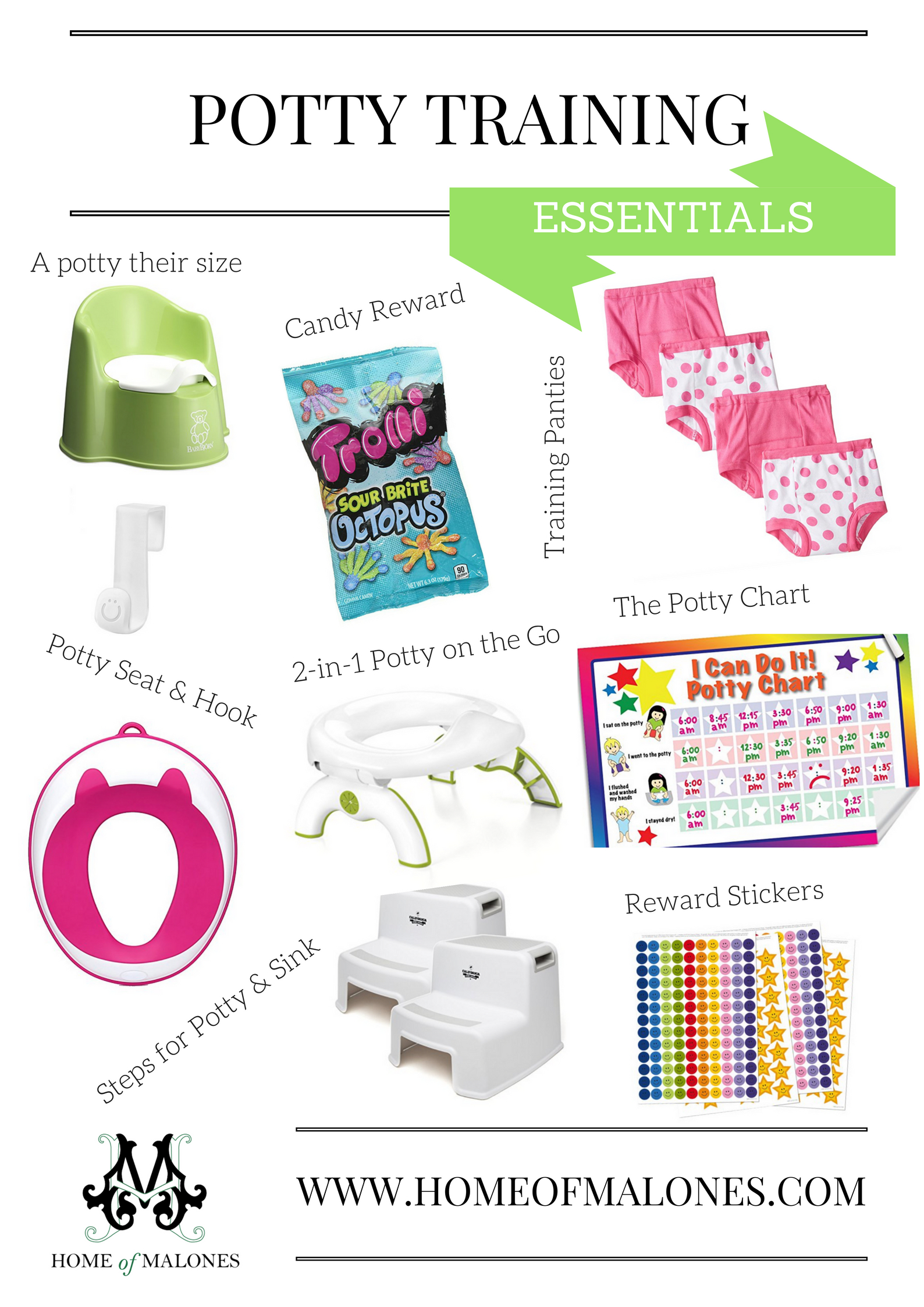 Potty Training Essentials | Our Experience - Home Of Malones