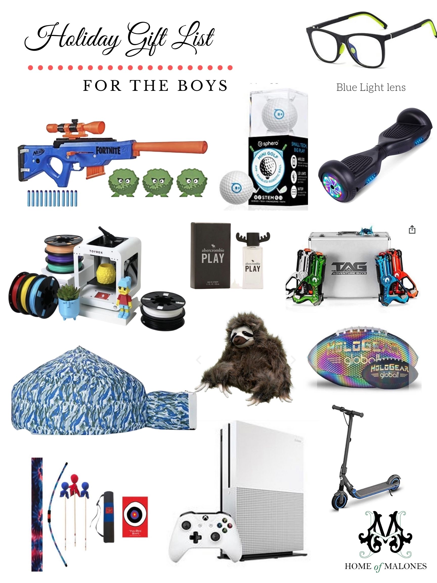 Holiday Gift Guide For Boys Home Of Malones