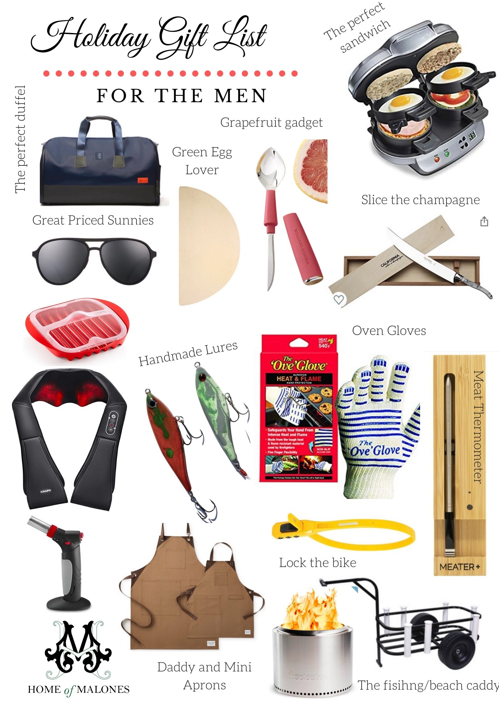 Holiday Gift Guide For The Men Home Of Malones