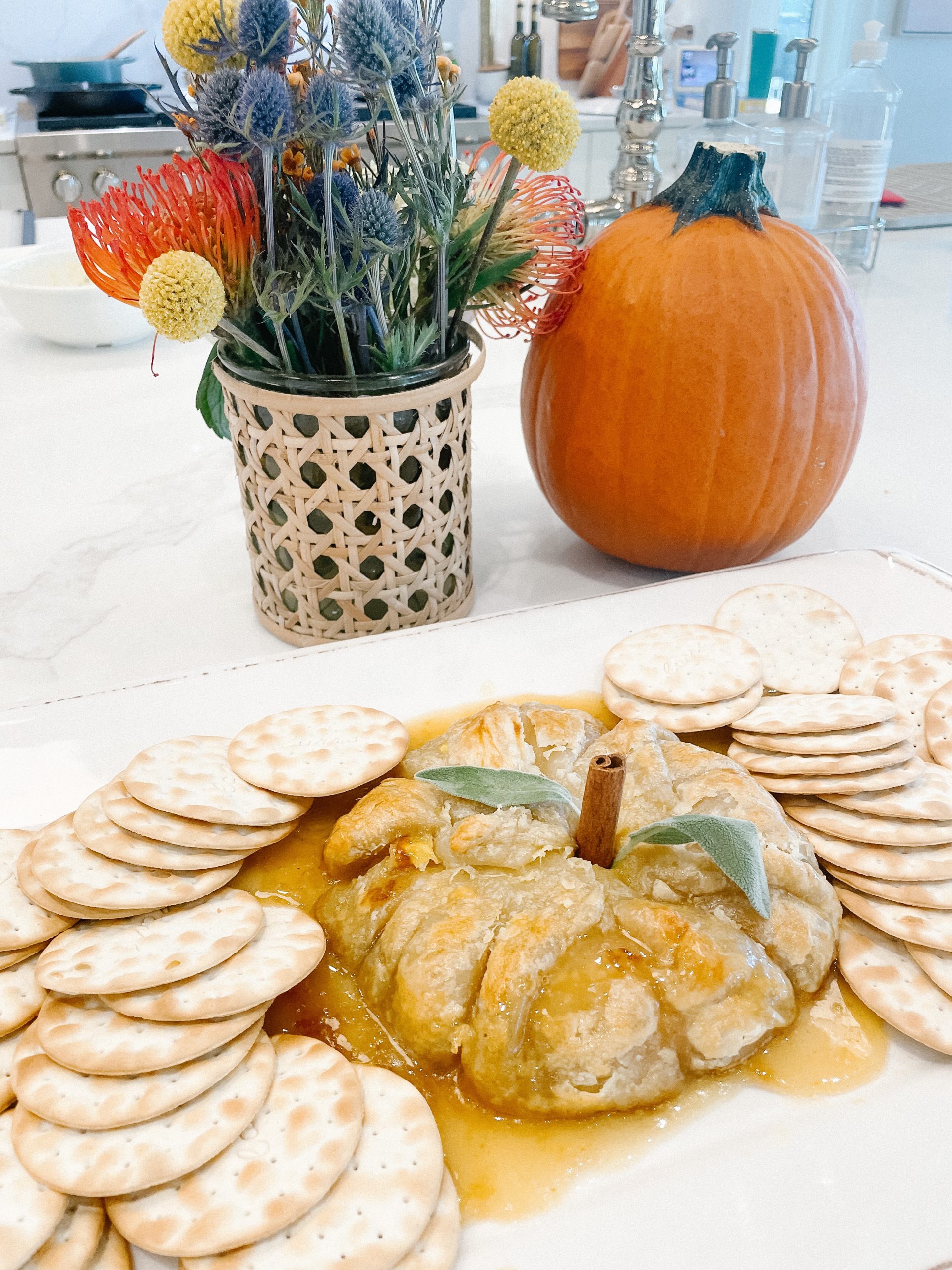 Pumpkin Baked Brie - Home Of Malones